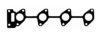 BGA MG9531 Gasket, exhaust manifold